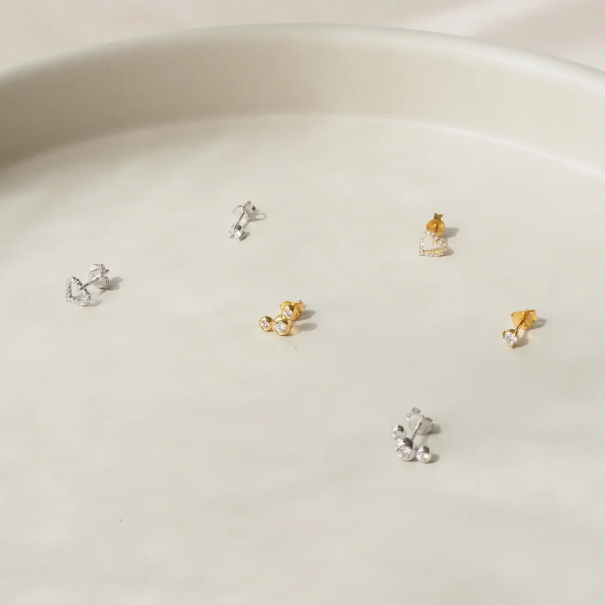 TRIO STUDS SILBER – Bild 4